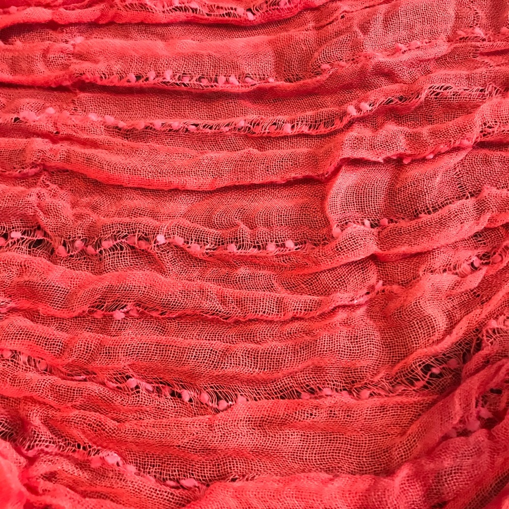 Pink Infinity Scarf - Picture 2 of 3